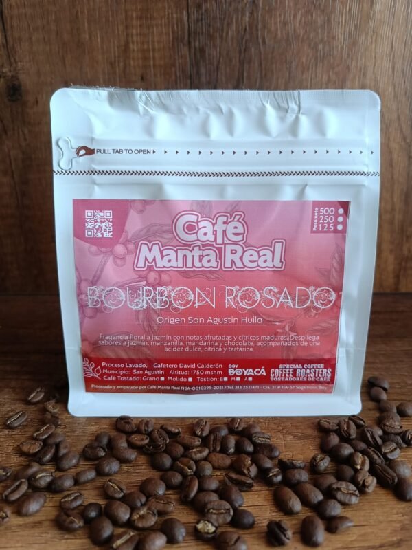 cafe manta real 250G BOURBON ROSADO